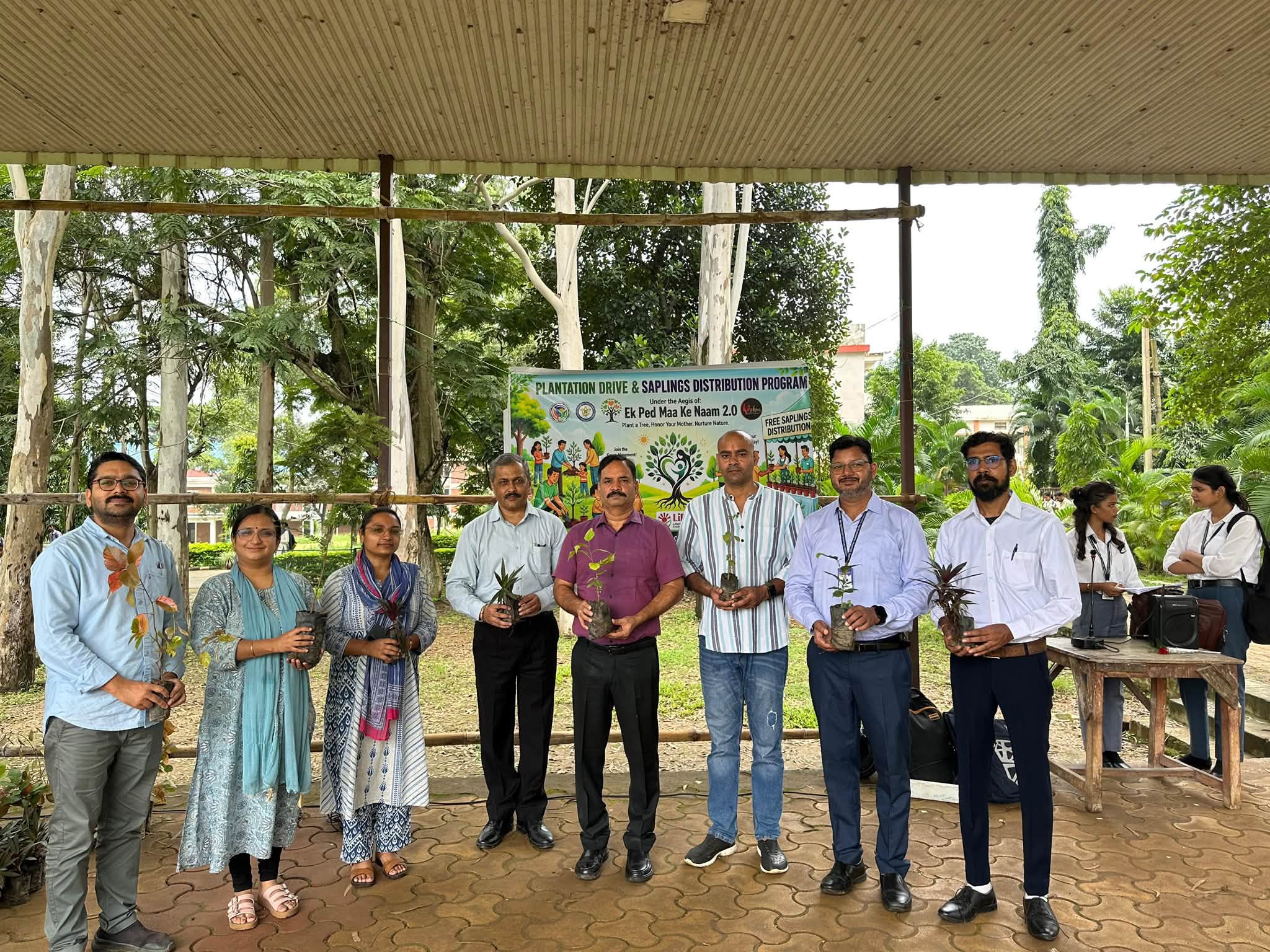 Team Pehchan, in collaboration with IQAC and the Forest Department, Government of Jharkhand organized a Plantation Drive at Yogoda Satsanga Mahavidyalaya on 2nd September 2026 to promote environmental awareness, sustainability, and students responsibility