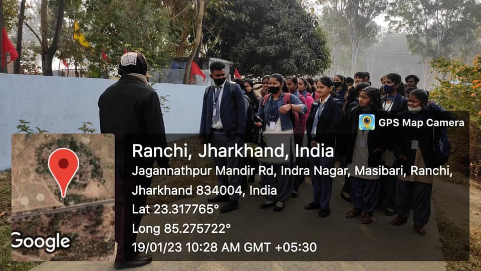 The NSS Unit II of the Mahavidyalaya carried out a Clothes distribution drive in Indra Nagar Colony on Janaury 19 2023
